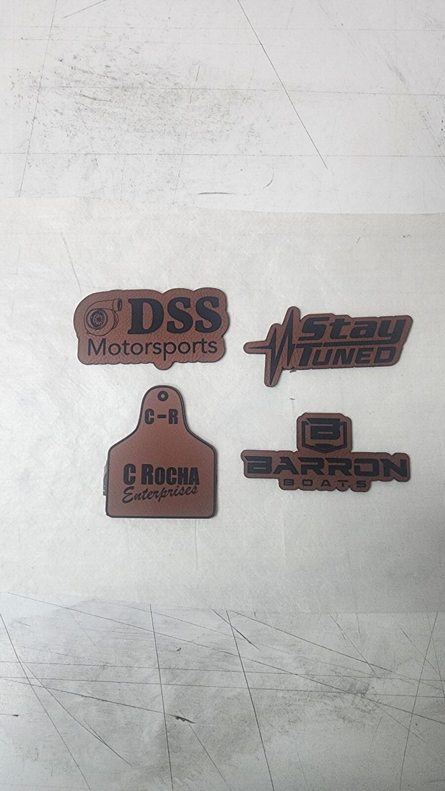 Custom business vehicle decal