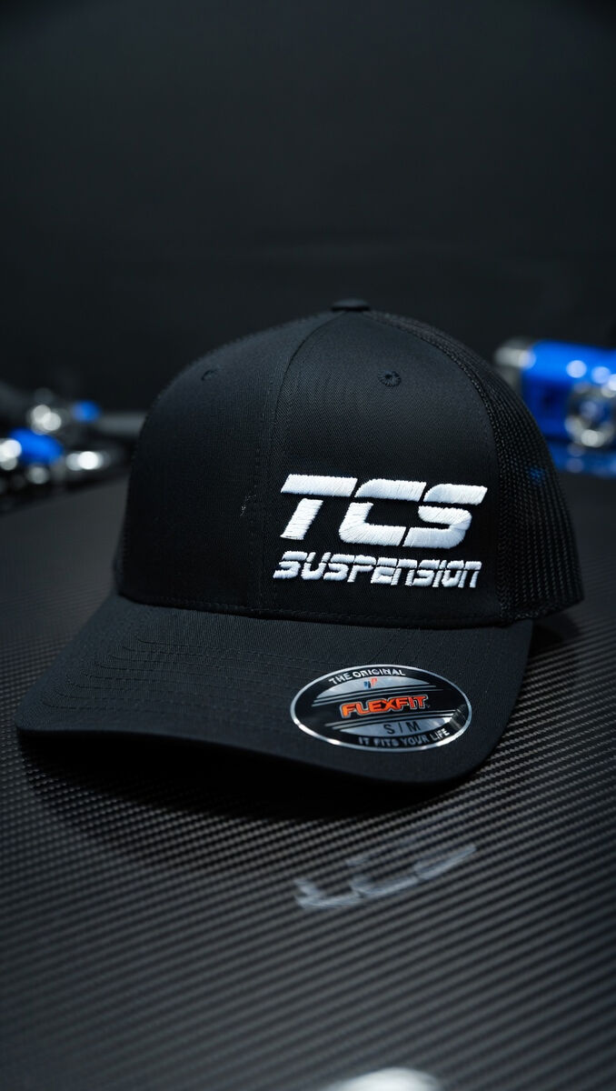 TCS Suspension embroidered black Flexfit cap
