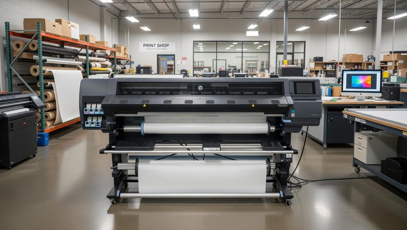 HP wide format printer