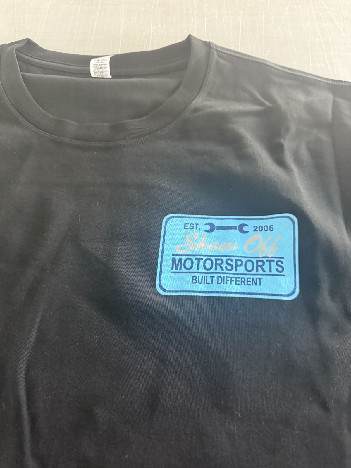 Show Off Motorsports printed shirt