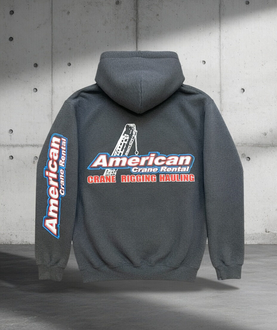 American Crane Rental printed hoodie